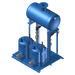 Sistema de Bombeo Duplex D-PMPC-3X2-SS-48 de Watson McDaniel