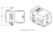 Presostato LEFOO LF10 85-4, Rango 35-150 psi, Ajuste 85-115 psi