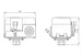 Presostato LEFOO LF10 85-4, Rango 35-150 psi, Ajuste 85-115 psi
