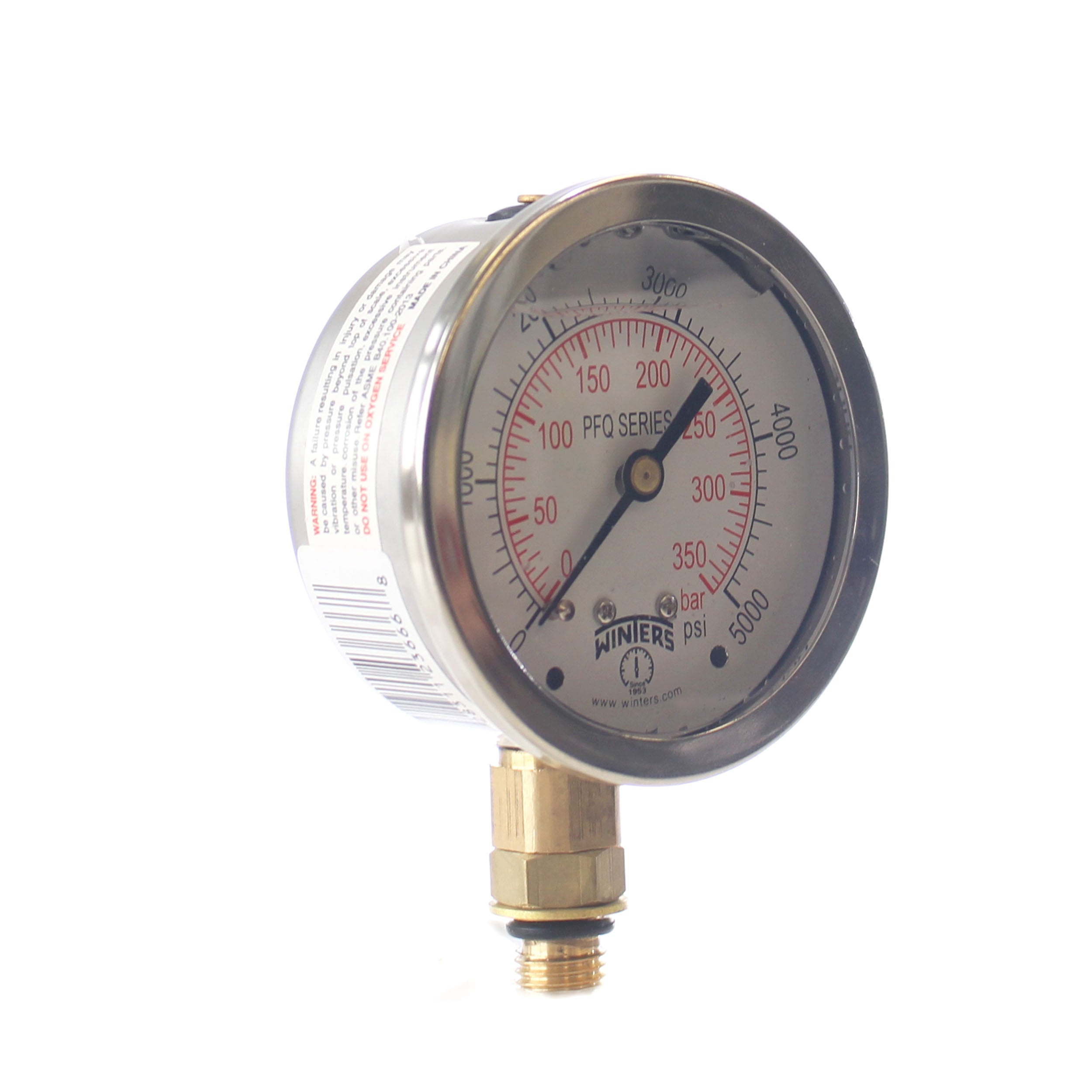 W15QLFSP8 0-140 (PFQ1231) manometro 1 1/2x1/8 inox post 0-2000 psi