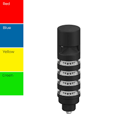 TL50BLGYBRAOSIQ torreta de luz 12-30 vdc 21-27 vac colores verde amarillo azul y rojo desconex rapida 807582