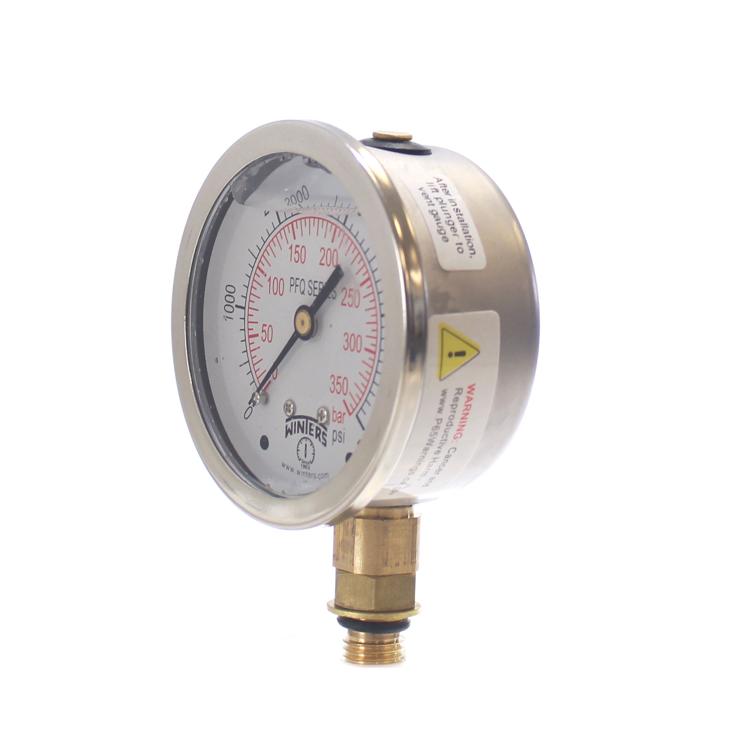 W15QLFSP8 0-140 (PFQ1231) manometro 1 1/2x1/8 inox post 0-2000 psi