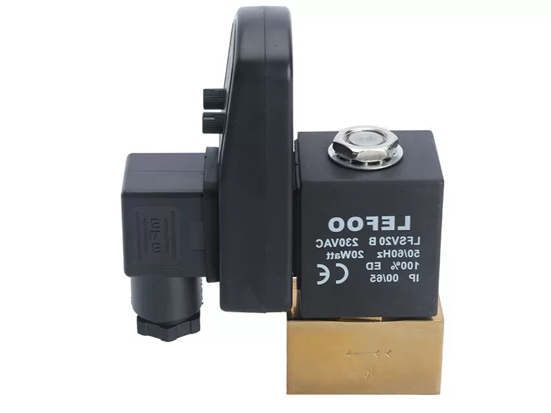 Válvula Solenoide de Drenaje LEFOO LFSV20-B, 110V, 0~16 bar