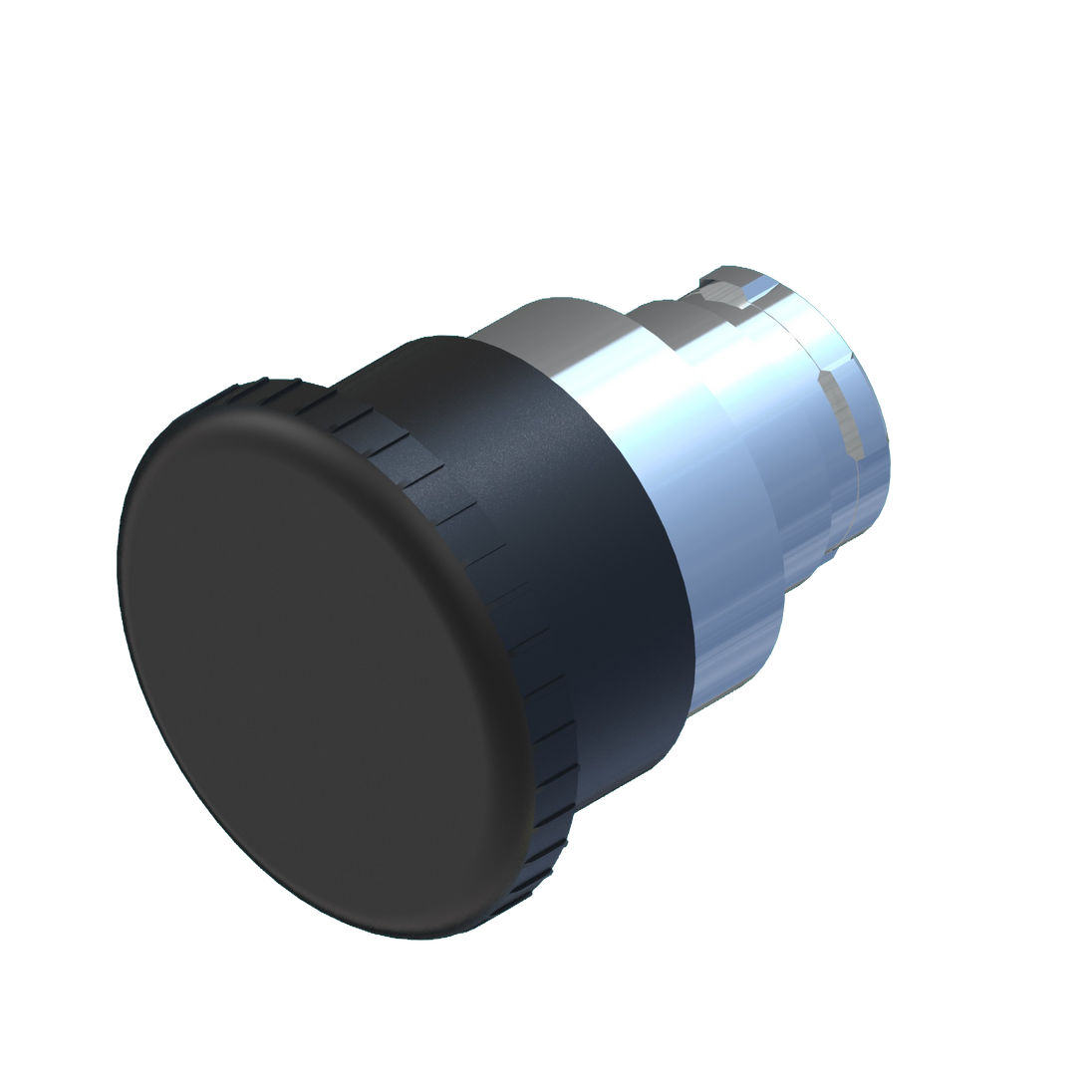 D5029 ECX 1134 - BOTON HONGO MOMENTANEO NEGRO ø40mm