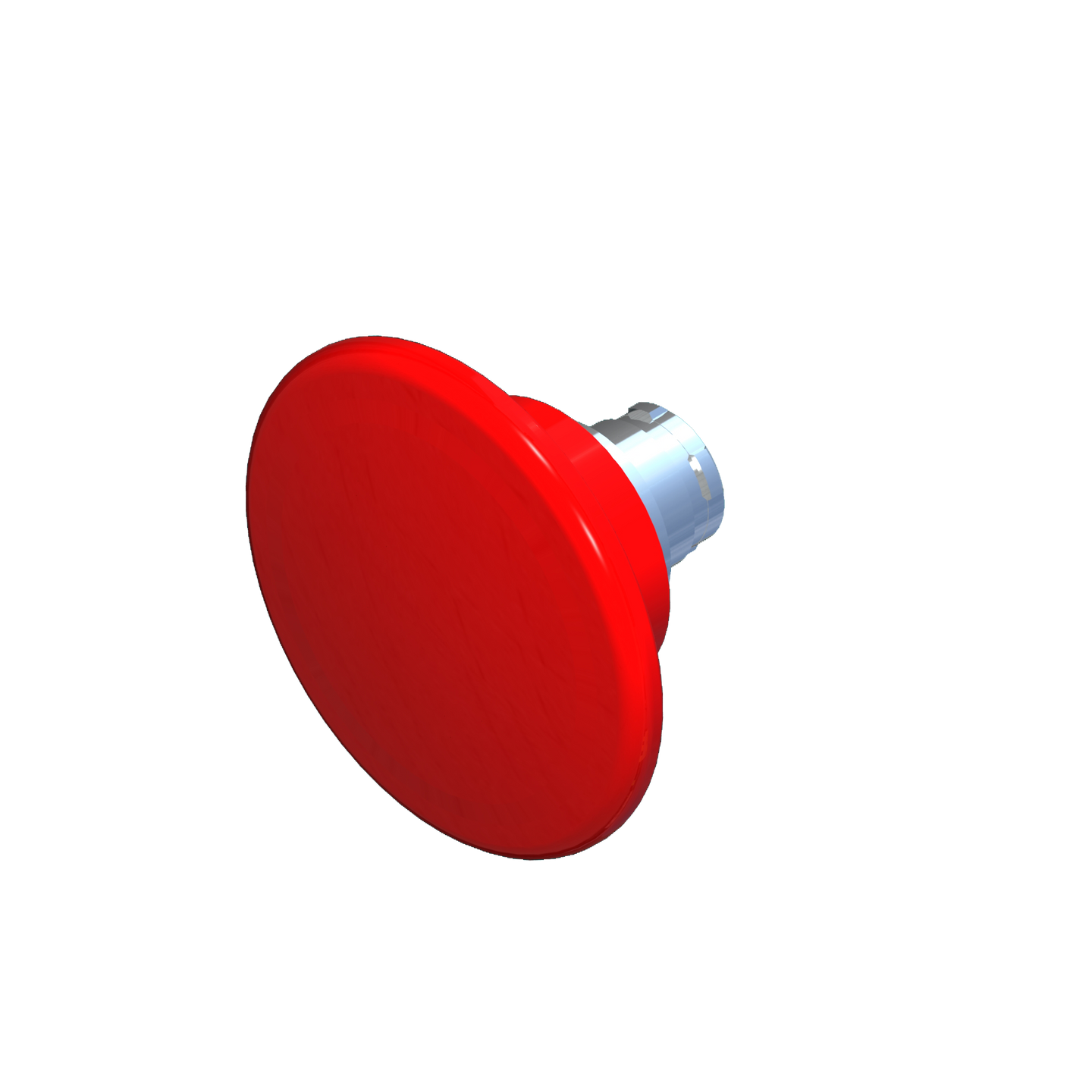 D5034 ECX 1137 - BOTON HONGO MOMENTANEO ROJO ø60mm