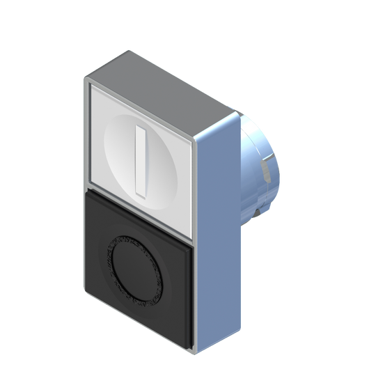 D5019 ECX 1156 - BOTONERA ARRANQUE PARO CON BOTON ROJO EXTENDIDO Y SIMBOLOS