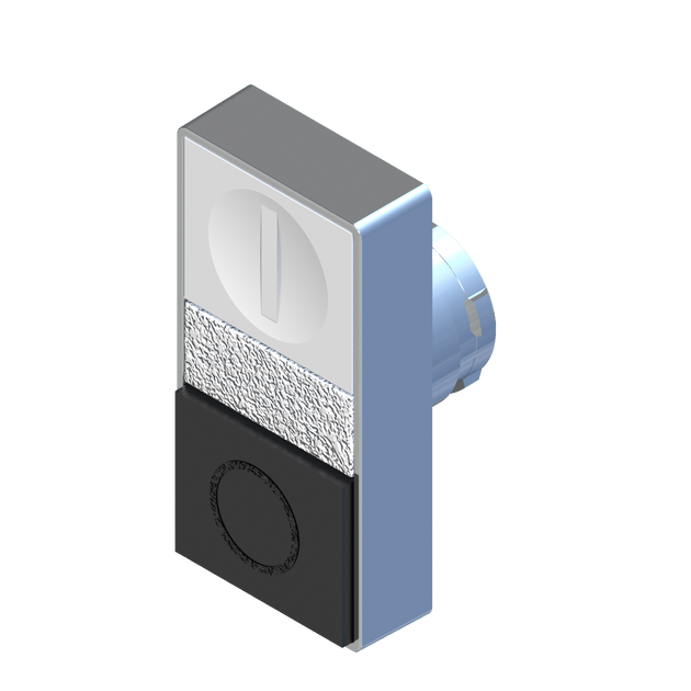 D5023 ECX 1157 - BOTONERA ARRANQUE PARO CON ILUMINACION BOTON ROJO EXTENDIDO CON SIMBOLOS