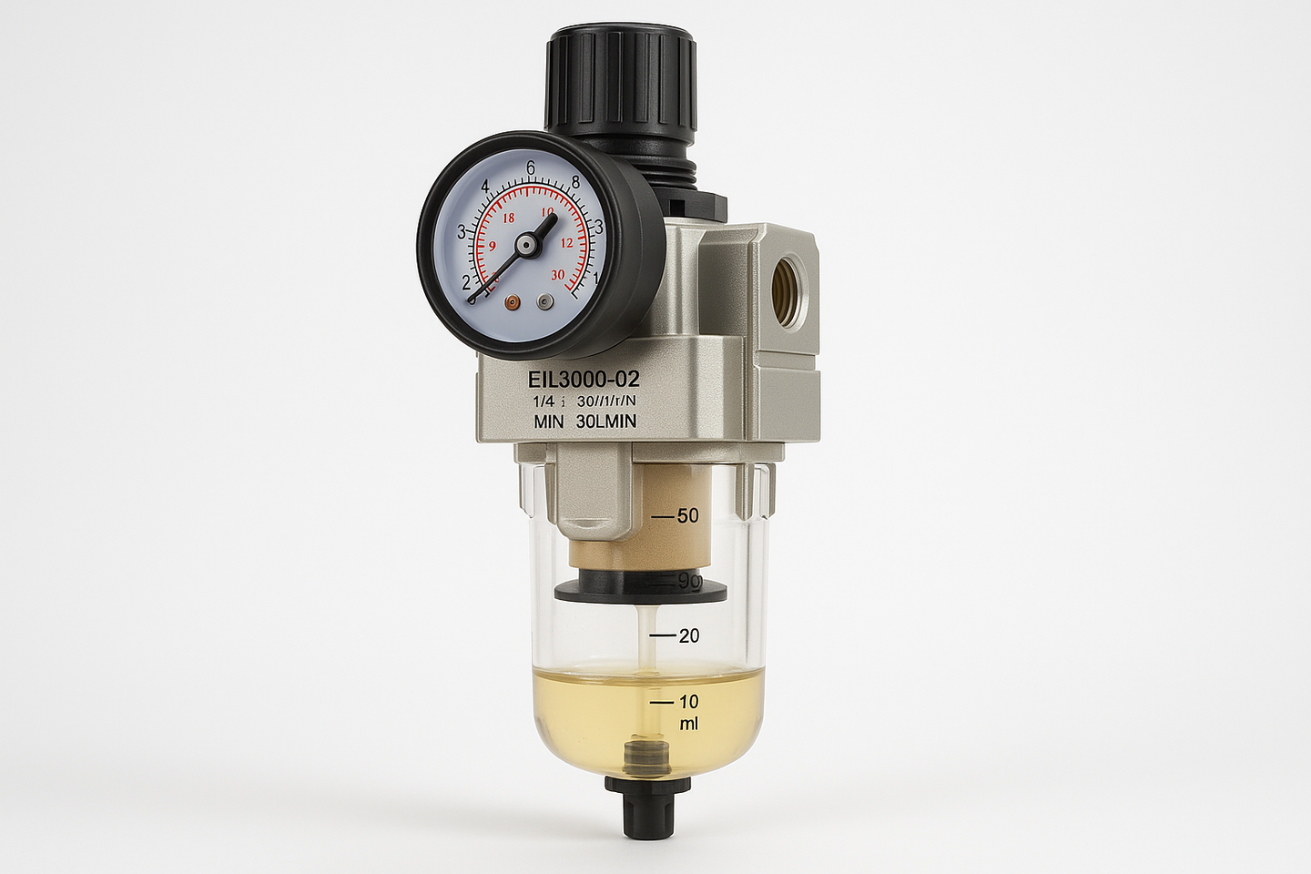 EIL3000-02 LUBRICADOR 1/4 2310 L/MIN 50CM3   MINIMO 30L/MIN