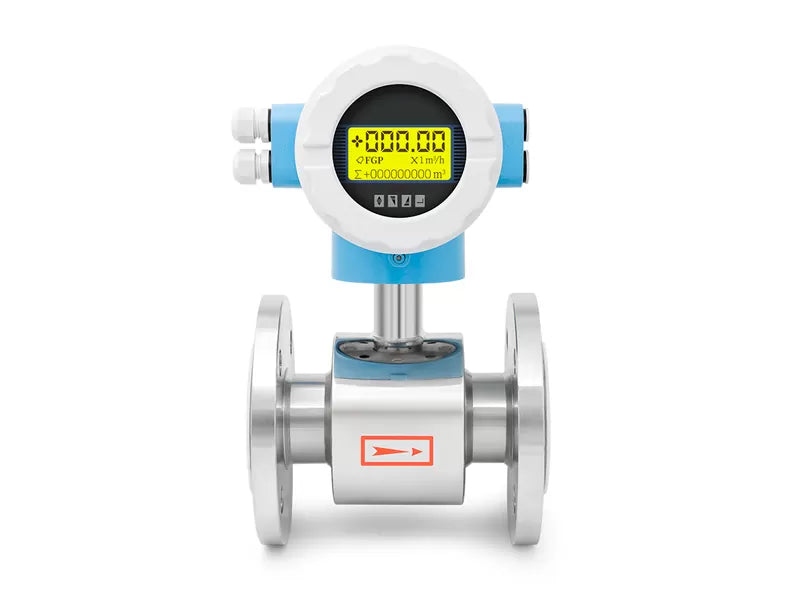 Medidor de flujo electromagnético LEFOO LFLD-DN80, DN80, 0.50% precisión