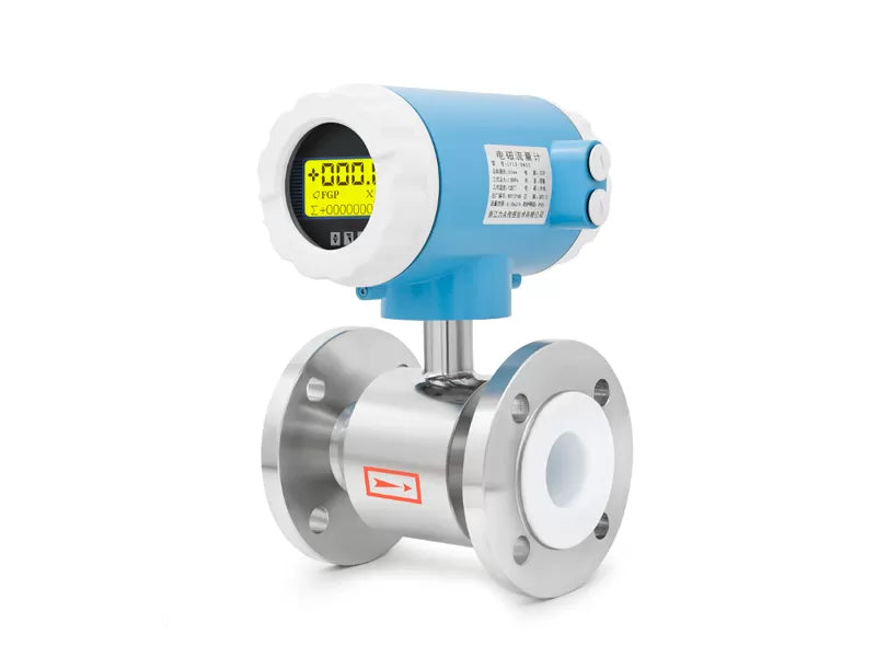 Medidor de flujo electromagnético LEFOO LFLD-DN80, DN80, 0.50% precisión
