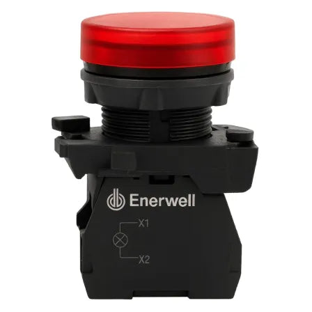 Indicador LED Rojo 127V