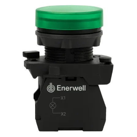 Indicador LED Verde 127V