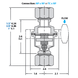 Trampa de Vapor Termostática FDA510-13-TCTC - WATSON MC DANIELS