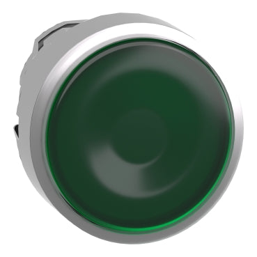 A5093 ZB4BW333 - CABEZA DE PULSADOR ILUMINADO VERDE