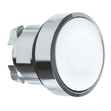 A5020 ZB4BA1 - BOTON PULSADOR METALICO 22MM BLANCO
