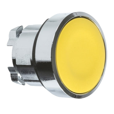A5600 ZB4BA5 - BOTON PULSADOR METALICO 22MM AMARILLO