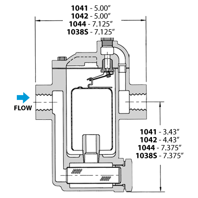 Trampa de Vapor IB1038S-16-N-180 - WATSON MC DANIELS