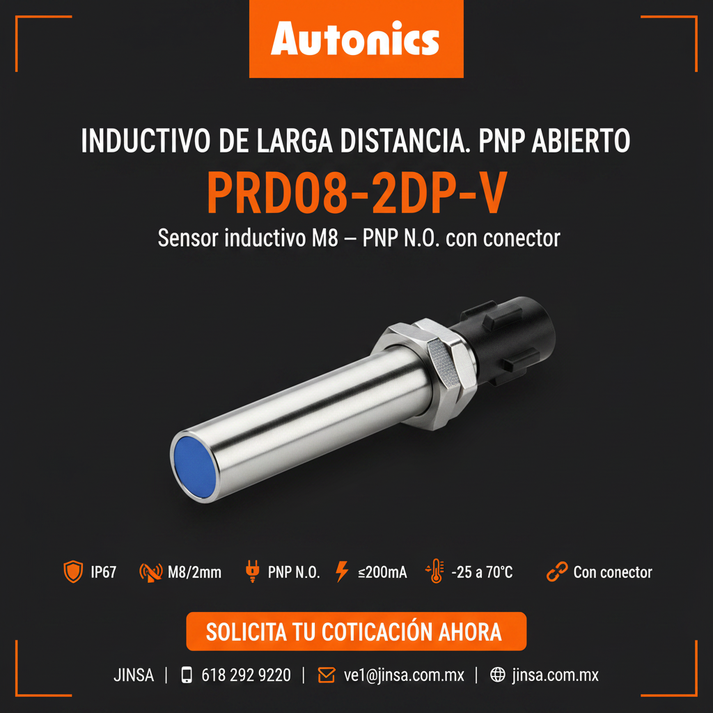 Autonics PRD08-2DP-V - Poster Cuadrado 1:1