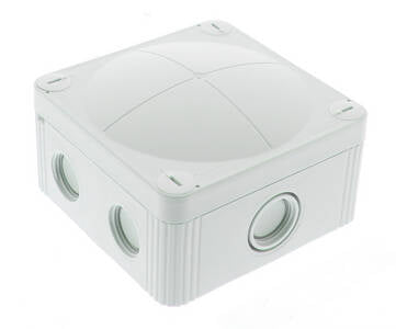 D4202 COMBI 407/SDK5 - 10105597 CAJA DE PLASTICO BLANCA C/TERMINAL 5P 95x95x60mm