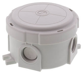 D4325 COMBI 304 - 10110629 CAJA  PLASTICA CIRCULAR Ø82x57mm