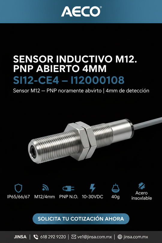 AECO SI12-CE4 PNP NO - Poster Vertical 9:16