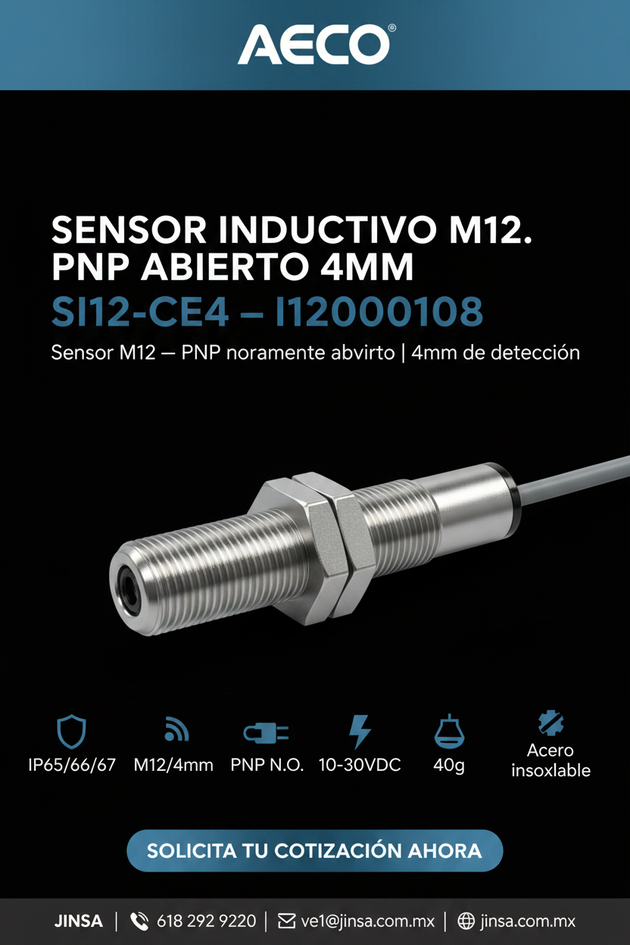 AECO SI12-CE4 PNP NO - Poster Vertical 9:16