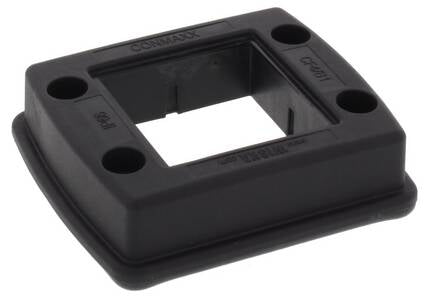 D4302 CF 4-B1 V0 BK - 10108180 MARCO PLASTICO NEGRO 70*81 MM