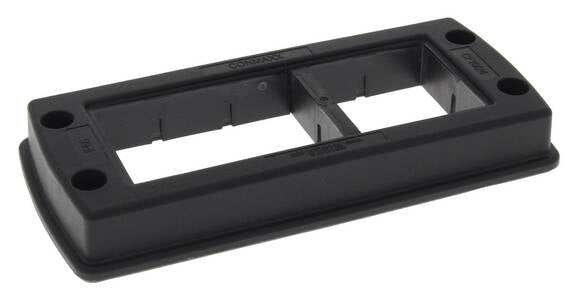 D4295 CF 10-24 V0 BK - 10108183 MARCO PLASTICO NEGRO 70 x 153 MM