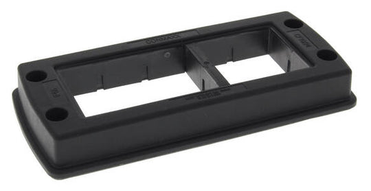 D4295 CF 10-24 V0 BK - 10108183 MARCO PLASTICO NEGRO 70 x 153 MM