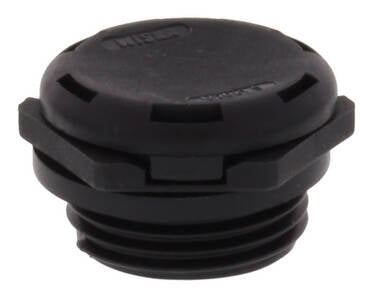 D4261 EVPS 20 - 10106595 VALVULA DE PRESION PLASTICO NEGRA M20