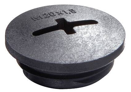 D4253 EVSG 25 - 10061833 TAPON DE PLASTICO NEGRO M25