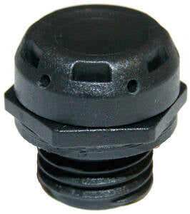 D4259 EVPS 12 - 10102370 VALVULA DE PRESION PLASTICO NEGRA M12