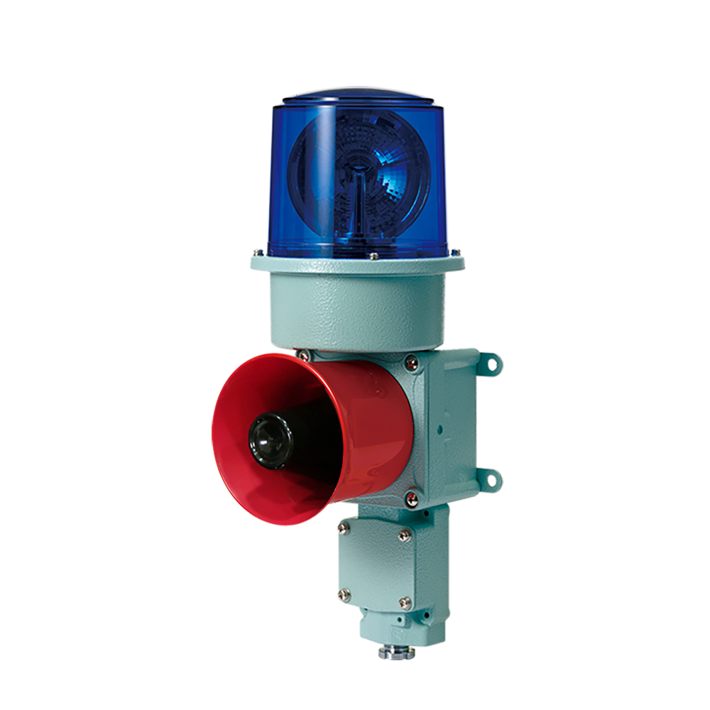 63957 SDLR-WS-120-R - TORRETA GIRATORIA CON SONIDO ROJA 120V