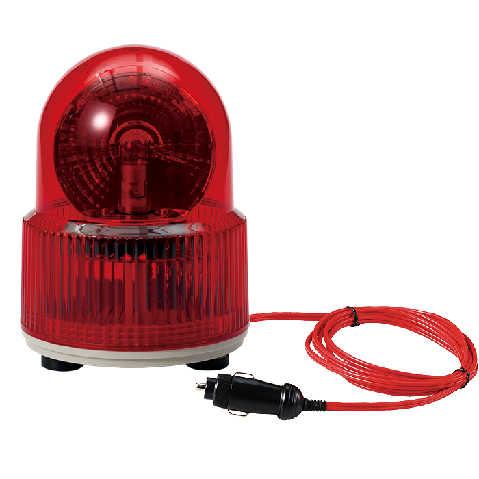 63901 S125M-12-R - SIRENA GIRATORIA Ø125MM 12VDC ROJA