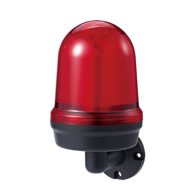 63877 Q125LW-110/220-R-QZ24 - TORRETA MONTAJE EN MURO FIJA/INTERMITENTE ROJA 120/220VAC