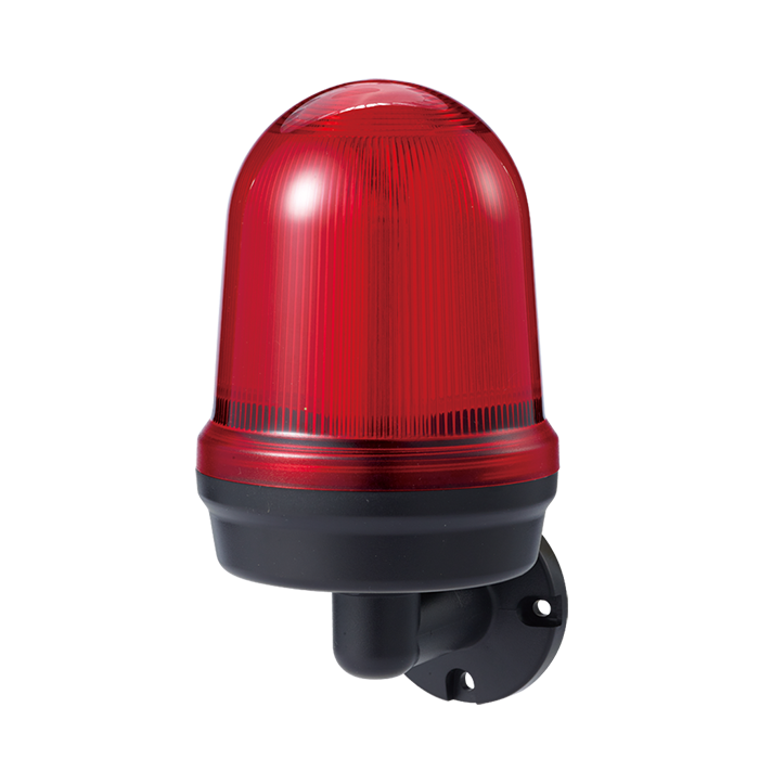 63877 Q125LW-110/220-R-QZ24 - TORRETA MONTAJE EN MURO FIJA/INTERMITENTE ROJA 120/220VAC