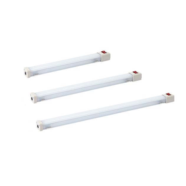 63822 QELS-200-24 - LUMINARIA LED LARGO 220mm LUZ BLANCA 24Vdc CON INTERRUPTOR