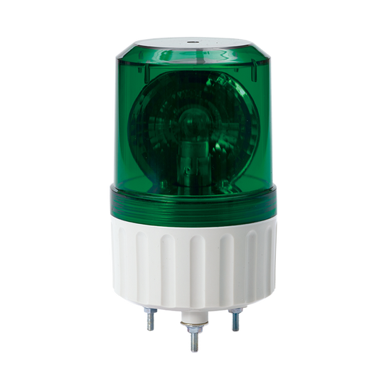 63041 S80U-BZ-220-G - TORRETA ROTATIVA CON ZUMBADOR 220VAC VERDE