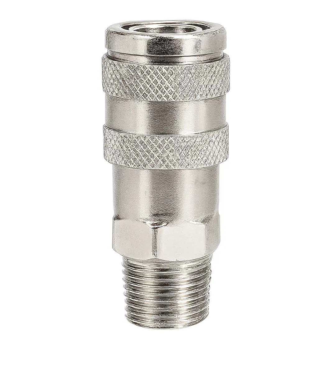 AP 20M PLUG DE ACERO PARA COPLE RAPIDO TIPO ARO CONEXION ROSCA MACHO 1/4 JINSA