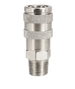 AP 20M PLUG DE ACERO PARA COPLE RAPIDO TIPO ARO CONEXION ROSCA MACHO 1/4 JINSA