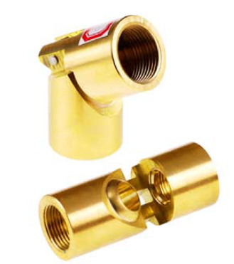 Codo Sifón DE WIT G X 50, 2" NPT, Acero Inoxidable