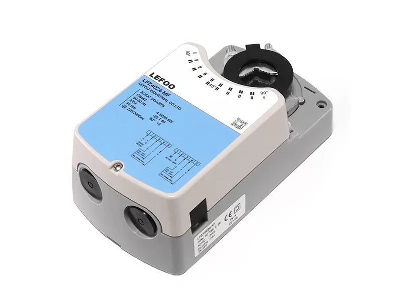 Actuador de compuerta LEFOO LFZ-Q2424-K 24 Nm 24V/230V