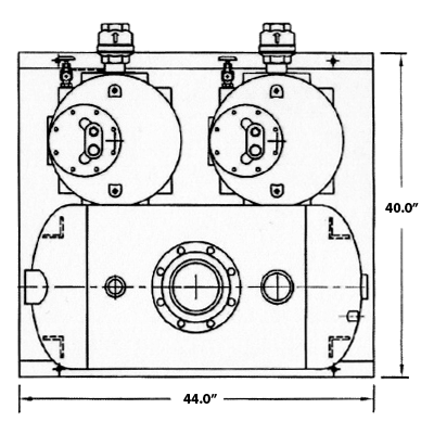 Sistema de Bombeo Duplex D-PMPC-3X2-SS-48 de Watson McDaniel