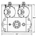 Sistema de Bombeo Duplex D-PMPC-3X2-SS-48 de Watson McDaniel