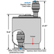 Bomba de Sump Drainer PMPSPL-1.5X1.5-N-SS de WATSON MC DANIELS