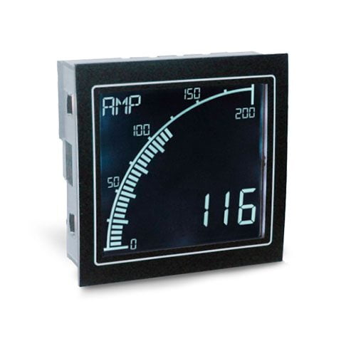 F3013 APM-CT-APO - AMPERIMETRO POSITIVO LCD CON SALIDAS AC