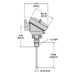 Conexión de Cabeza Watson McDaniel TJD-Z-02-U-S-P para Sensores de Temperatura