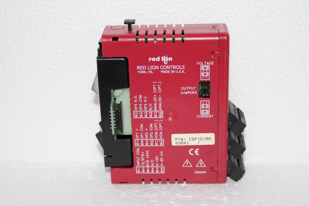 CSPID1RA Módulo CSPID1RA, lazo único, salidas de relé y analógicas, serie de controladores modulares
