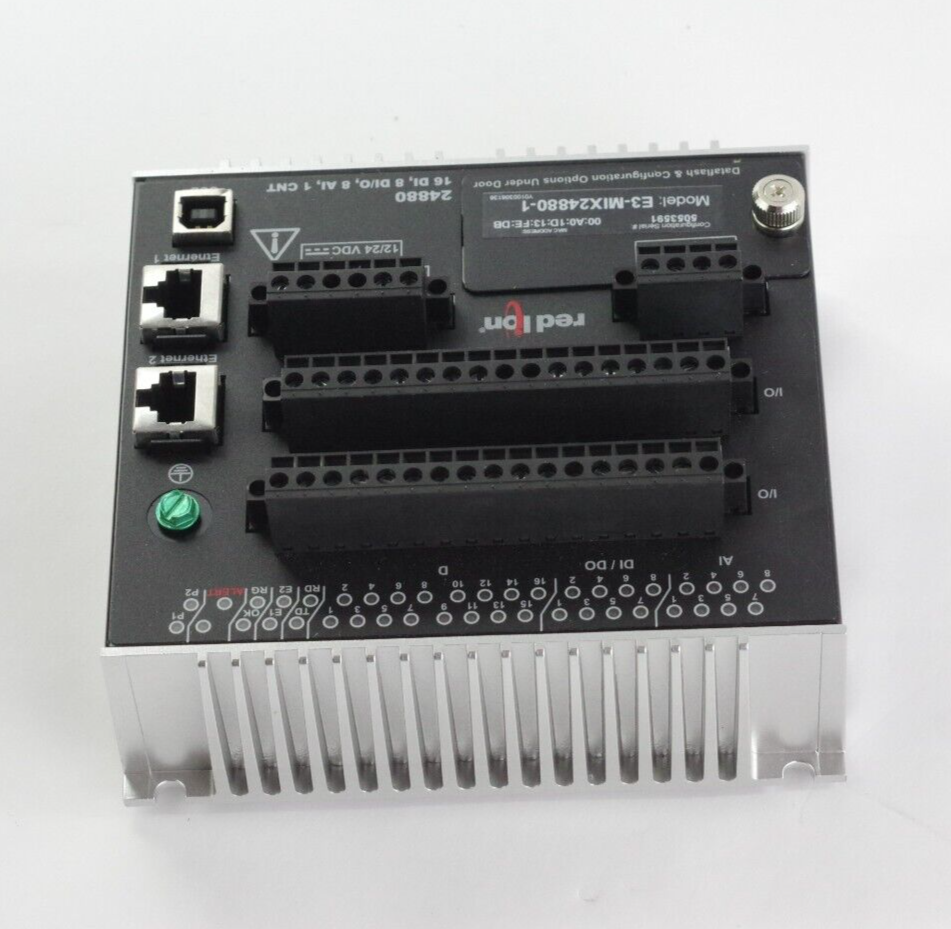 E3-MIX24880-1 MODULO DE 32 ENT Y SAL MEZCLADAS 16 ENT DIGIT 8 SAL/8 ENT  ANALOG 0 SAL  ALIMENT 10 A 30V CD 2 PUERT