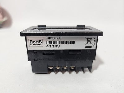 CUB5IB00 Medidor de corriente LCD, rango 200 µA-200 mA, área de corte 2,68 x 1,3 mm, 5 dígitos
